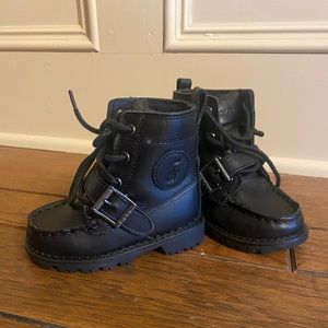 Polo Ralph Lauren Black Ranger Hi boots-preschool 5